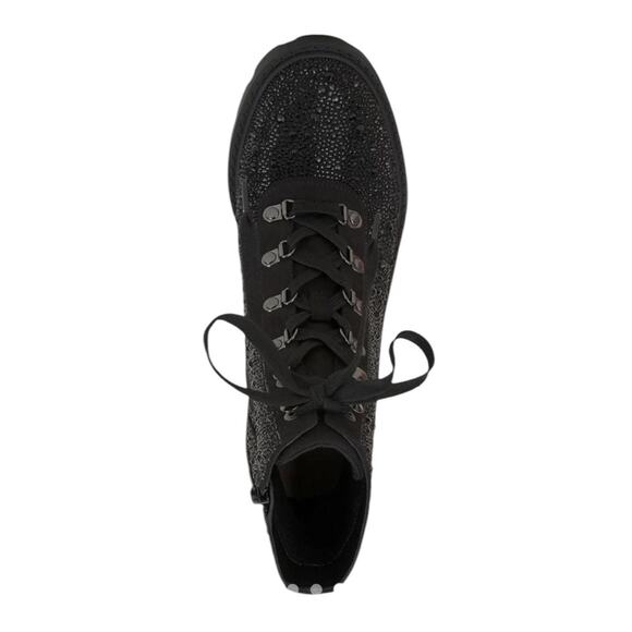 INC International Concepts Shada Embellished Lace-Up Boots Sparkle Bling NEW 5.5 - Picture 3 of 8